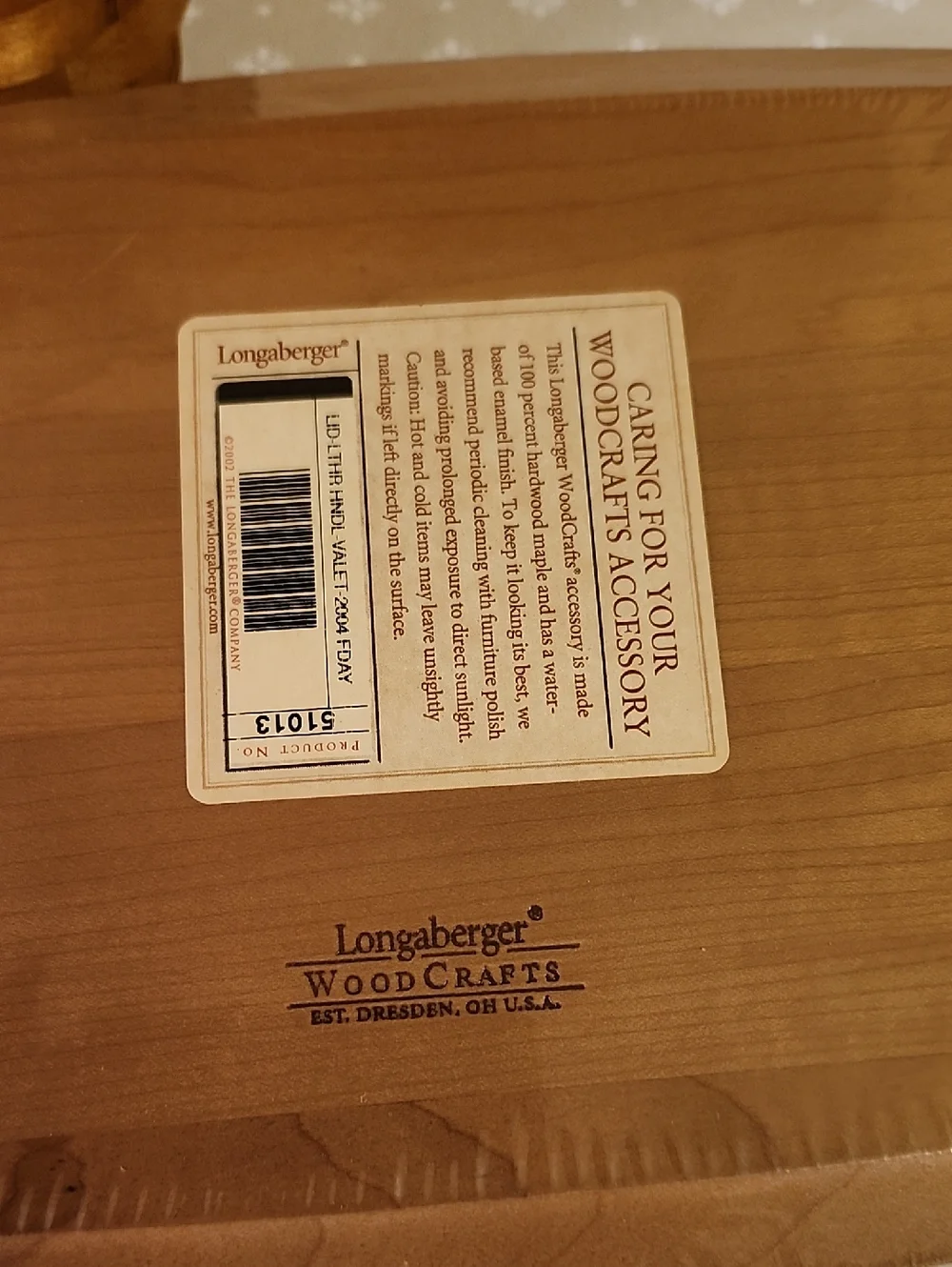Longaberger handmade woven